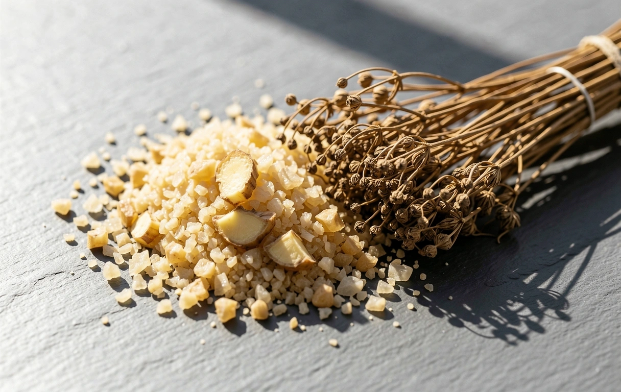 High-quality raw botanical ingredients